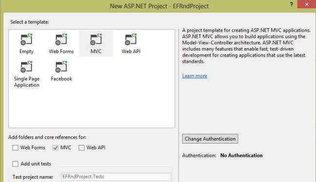 change authentication
